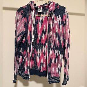 The North Face Zip-Up Sweatshirt with Hood Size M